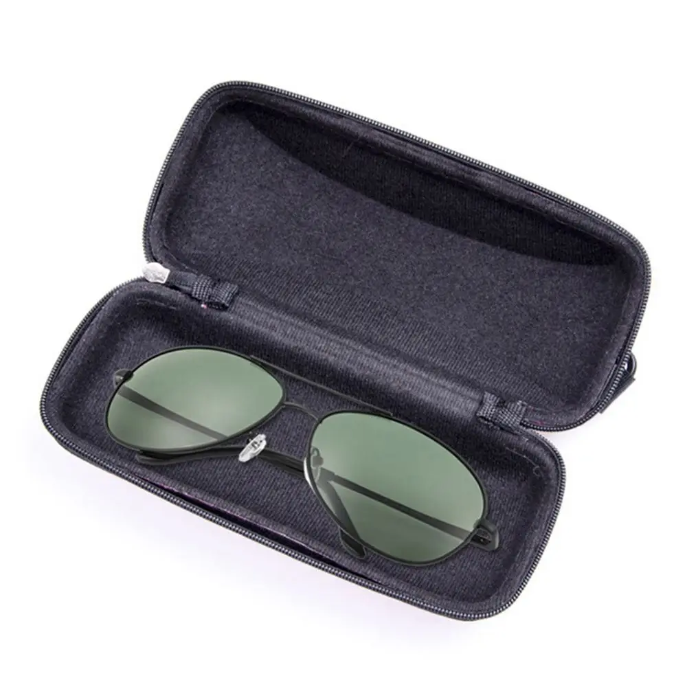 XL Protector de caja de caja de gafas de sol de aluminio de almacenamiento de caja de gafas de metal duro plateado B mujer rosa 