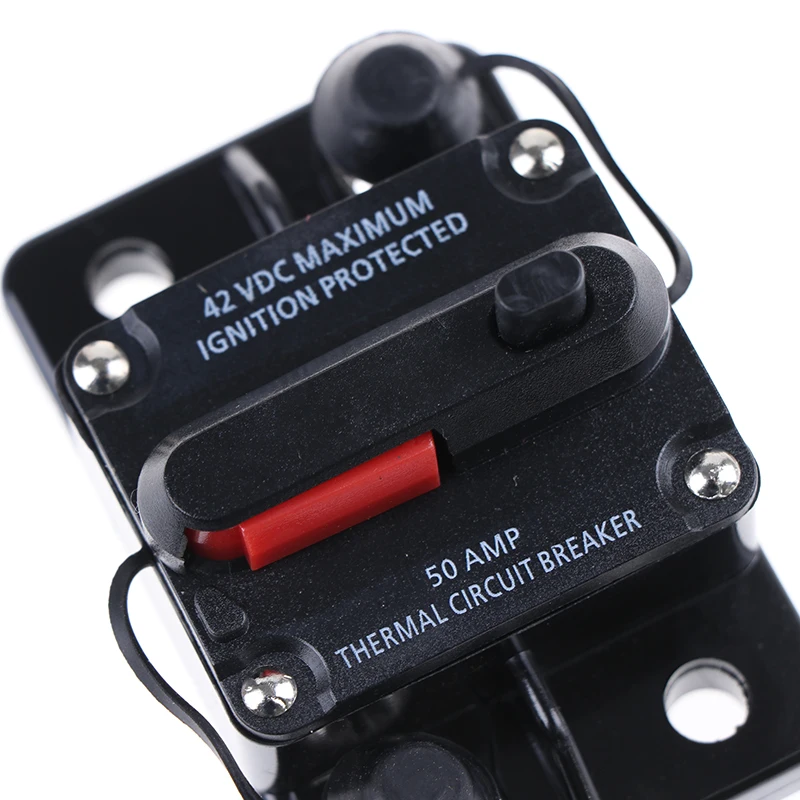 Interruptor de circuito de 40 amperios resistente al agua interruptor manual de reinicio