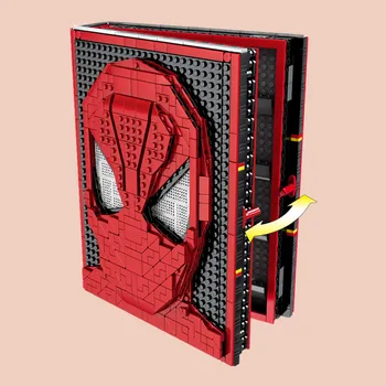 Marvel 2895PCS Spidermans IronMan 52 Vengadores CIFRAS de Colecciones de la Pantalla de la Libreta de las Ideas de la Construcción de Bloques, Ladrillos Juguetes Regalos