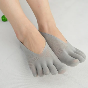 Ortopédico medias de Compresión de las Mujeres del Dedo del pie Calcetines Ultra Low Cut Liner en Gel de Ficha Transpirable J55