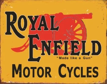 Royal Enfield Ciclos De Signo Vintage Retro De Metal De Estaño Cartel De La Placa De La Pared Decoración Del Hogar 