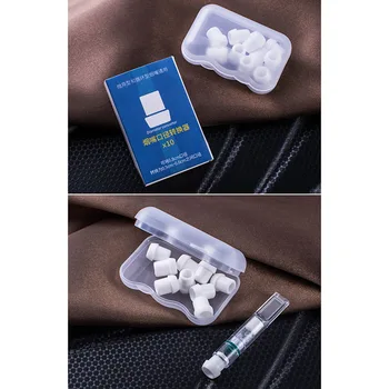 1 Conjunto Desechables Cigarrillos de Tabaco Filtro Fino Titular a prueba de Polvo del Tubo de la Boquilla GRSA889