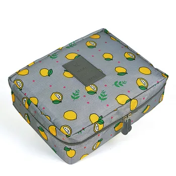 Los productos cosméticos de la caja de almacenamiento de artículos de tocador de cosméticos caja de viaje impermeable bolsa de almacenamiento essentials ocio bolsa de cosméticos de equipaje