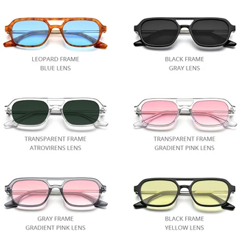 HEPIDEM 2021 Nueva Acetato de Gafas de Sol para Mujer de la Ronda Retro Hombres Suave de la Moda de Diseño de la Marca de Gafas de sol de la Vendimia Reflejado gm REYES