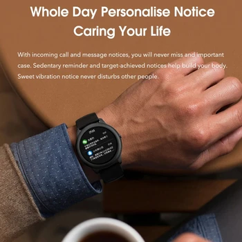 La Versión Global de Xiaomi YOUPIN Reloj Inteligente Impermeable Braclet Haylou Solar LS05 Deportes Modos Smartwatch de la Presión Arterial Frecuencia Cardíaca