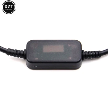 Toma del Encendedor del coche del USB de 5V A 12V Convertidor Adaptador de mando con Cable Conector de Enchufe de Adaptador de Interiores de Automóviles Accesorios