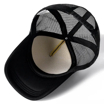 1 PCS Unisex Gorra Casual Llanura de Malla Gorra de Béisbol Ajustable Snapback Sombreros Para las Mujeres de los Hombres de Hip Hop Gorra de Camionero de la Calle Sombrero de Papá