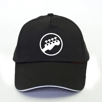 Bajo el Clavijero de la Guitarra Símbolo de la gorra de béisbol Guitarrista Jugador Músicos Logotipo de la Música Rock Divertido pop hombres snapback hat