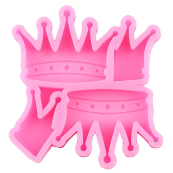 3D de la Corona de Paja Topper de Silicona Moldes de Tarta Fondant utensilios de Decoración de Dulces de Arcilla de Chocolate de los Moldes de la Joyería de Resina Moldes de Arcilla