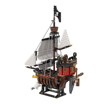 La Eternidad 31109 los Piratas del Cielo Esqueleto de la Nave Modelo de Bloques de Construcción Creador de el Barco de la Película Ladrillos DIY Juguetes Regalos a los Niños Kid