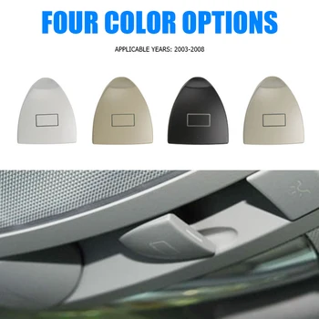 Prácticas de Coche Interior del Automóvil Decoración de la Cúpula de Techo corredizo Conmutador de la Tapa del Botón de Repuesto para su Mercedes Benz W211 2003-2008
