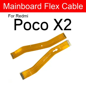 Consejo principal de la Placa base Flex Cable Para Xiaomi Mi Poco X3 NFC Versión Global / Mi Poco X2 Piezas de Repuesto