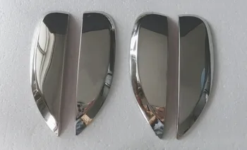 Coche de accesorios de acero inoxidable manija de la puerta bol cubierta de adornos de Ajuste para Renault Logan 2 Dacia Sandero Stepway II Sandero 2