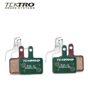 TEKTRO E10.11 MTB Pastillas de Freno de Carretera de Montaña Plegable Bicicleta pastillas Para freno a disco shimano MT200/M355//M395/M415/M285/M286/M280
