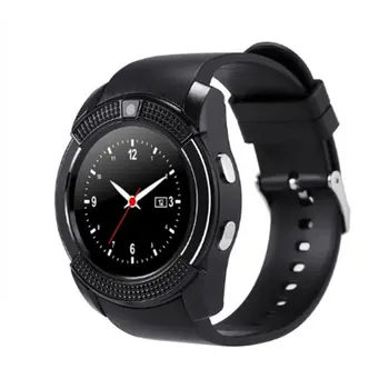 V8 SmartWatch Bluetooth Smartwatch de Pantalla Táctil Reloj de Pulsera con Cámara/Ranura de la Tarjeta SIM, a prueba de agua Reloj Inteligente PK DZ09 GT08 A1
