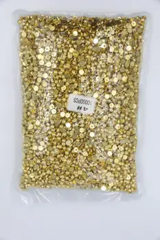 2mm,4mm,5mm,6mm,8mm,10mm,12mm Jalea de Oro de Hematita de la parte posterior Plana ABS ronda la Mitad cuentas de perlas de imitación de plástico a la mitad cuentas de perlas