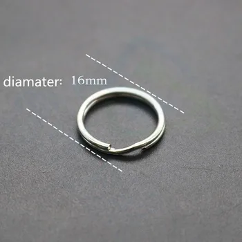 AZGIANT Aleación de Zinc Metal diámetro de 16 mm llavero Llave del Coche Colgar Accesorios