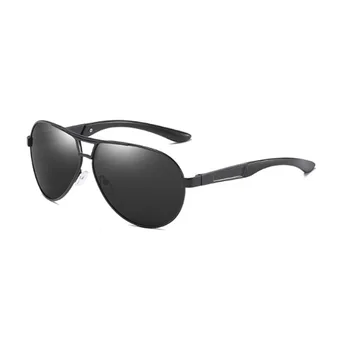 El Diseño de la marca Clásica Polarizado Gafas de sol de los Hombres de Conducción Gafas de sol UV400 Vintage Gafas de Sol de Recubrimiento de Espejo de Sombras Oculos de sol