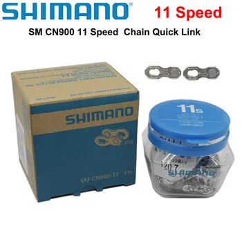 SHIMANO SM CN900 11 Velocidad de Cadena de Bicicleta Rápida Conector de Enlace para 11S Cadenas Compatible con HG-X Quick Conector de Enlace de