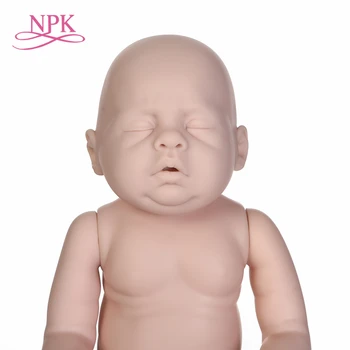 NPK sin pintar reborn doll kit de silicona suave vinilo de cuerpo completo anatómicamente correcta para dormir Lovelyn popular kit de