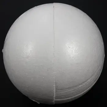 Bola de espuma de poliestireno, 2 Partes de 25 CM de Diámetro