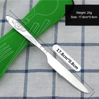 Viajar conjunto de cubiertos de cocina reutilizables de viaje utensilios con el caso tenedor cuchara con el cuchillo de la oficina de accesorios de camping LAD-venta