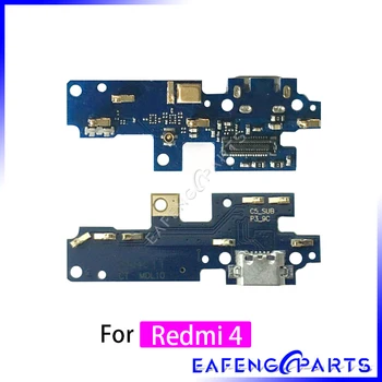 Las Piezas de reparación del Tablero del PWB de la Cinta Flex para Xiaomi Redmi 4 Pro 4A 4X USB Puerto de carga Flex Cable Conector Dock de Carga