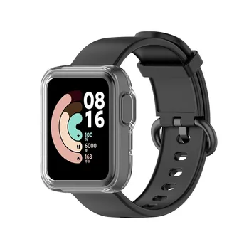 El Smartwatch Caso Ultra-slim de Tpu caja del Reloj de la Cubierta Protectora Para el Xiaomi Mi Reloj Lite Redmi Reloj Inteligente Accesorios Envío Gratis