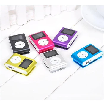 NUEVA Gran Promoción Mini-Clip Reproductor de MP3 Impermeable del Deporte de Mp3 Reproductor de Música Walkman Mp3 Espejo Reproductor Portátil de MP3