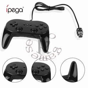 Blanco/Negro/rosa Clásico con Cable Controlador de Juego de Juego de Pro Remoto Controlador de Juego Gamepad Para Wii de Nintendo