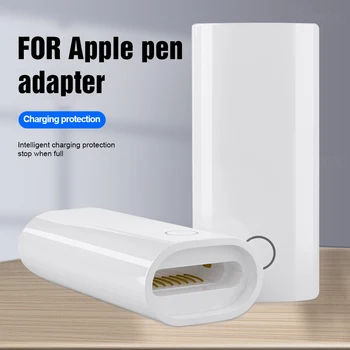 Para el iPad 11 Lápiz adaptador Portátil Conector Mini de Apple lápiz adaptador de carga de Oficina en Casa Fácil Cargar el Cargador Accesorios