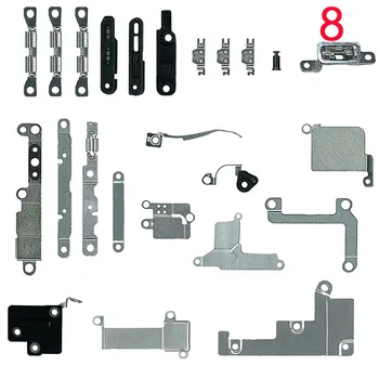 MHCAZT Conjunto Completo de Metal Pequeño Internos de Soporte de los Kits de Reemplazo para el iPhone 7 7 8 8 Plus