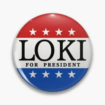 Loki Para Presidente el Esmalte Suave Pin Insignia Decorativos Ropa Insignia de Solapa Pin de la Broche de la Joyería para las Mujeres