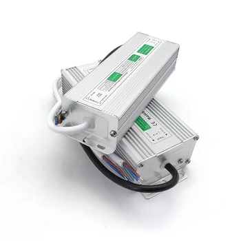 Transformador de iluminación IP67 Controlador de LED de la prenda Impermeable de la CA DC 12V fuente de Alimentación de 24V 20W 30W 36W 50W 120W 150W LED Transformador de 220V A 12V