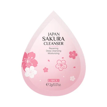 Cuatro Pasos Para el Cuidado de la Piel Japón Sakura Limpiador Facial Hidratar Tóner Anti-arrugas Loción Suave Anti-acné Crema para la Cara TSLM1