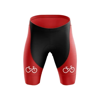 Nueva SERIE 4 Rojo Jersey de Ciclismo Conjunto Maillot Ciclismo Hombre de Manga Corta de la Bicicleta la Ropa Y los pantalones Cortos Babero Gel Transpirable Pad