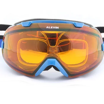 TR90 Deporte al aire libre Gafas de Esquí Inserte el Adaptador de Óptica de la Miopía Gafas de Marco de la Motocicleta de la Prescripción de Lentes de Gafas Ciclismo