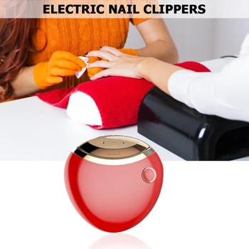 Eléctrica Tijeras de manicura Uñas del dedo del pie Dedo Corte Eléctrico Automático Nail Clipper Trimmer Seguro Cortador de Uñas Tijeras para Bebé Adulto