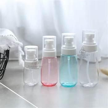 1PCS 100ml/80ml/60 ml/30 ml Fina Niebla de Pulverización de la Botella de Plástico Botella de Loción de la Bomba de Viaje Perfume de la Botella de Agua de Recarga