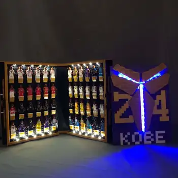 Kobe Bloques de Construcción de Libro de Coleccionista Edición Conmemorativa del Álbum de Luz LED de Regalo de Cumpleaños del Muchacho de los Bloques no incluido)