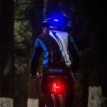 LED Bicicleta luz trasera Multi Modo de Bicicletas de Ciclismo de la Luz de Advertencia de la Lámpara USB Recargable de la Linterna de la Bicicleta Linterna Accesorios de Moto