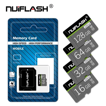 Tarjeta de memoria de 32 gb 16 GB 8 GB 128 GB 64 GB USB de la Tarjeta de Clase 10 TF Tarjeta SD 8 16 32 64 128 GB Cartao De Memoria, Carta Adaptador de Lezer