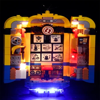 La Luz del Led Para el Kit de Esbirros y de Su Guarida Set de Iluminación Para 75551 Bloques de Construcción del Modelo (NO incluye El juego de Lego)