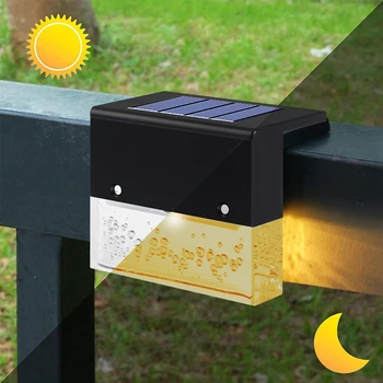 4/6pcs LED Lámpara Solar al aire libre de la Luz Solar Accionado Solar de la luz del Sol de la Luz de Calle Para el Hogar al aire libre de la Decoración del Jardín