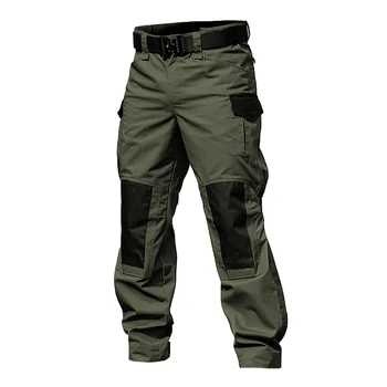 2021 Hombres Táctica Militar Mono Verde del Ejército Pantalones de Combate Multi-bolsillo de Uniforme Gris de Paintball Airsoft Otoño Caliente de la Venta de ropa de trabajo