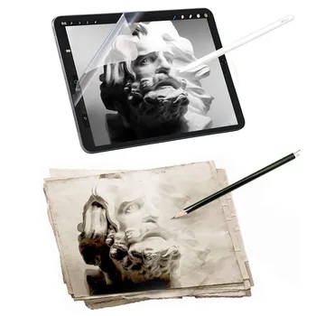 Papel Como Protector de Pantalla de la Película Mate de la Pintura Escribir Para Apple iPad de 9,7 Aire 2 3 4 10.5 10.9 2020 Pro 11 10.2 7 8 Generación de 2020