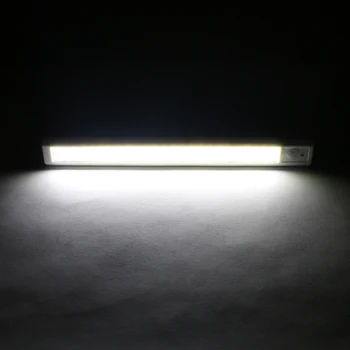 Alimentado por batería de la MAZORCA LED de PIR LED del Sensor de Movimiento de la Luz Armario Armario Cama de la Lámpara LED con el Gabinete de Luz de Noche Para Armario Escaleras