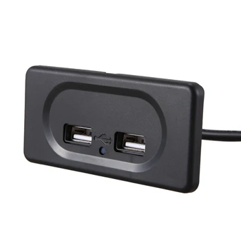 Universal 3.1 12V Dual USB de Coche SUV de Carga del Teléfono Celular del Cargador Adaptador de Enchufe para el Yate RV Autobús