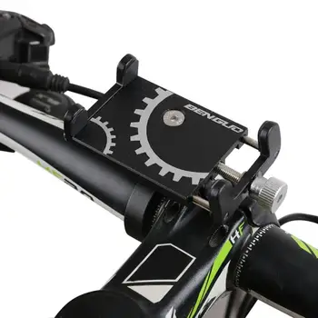 GUB Aluminio MTB de la Bicicleta Bike Holder Teléfono Clip para el Manillar Bicicleta Soporte para Motocicleta Equipo de Ciclismo Accesorios