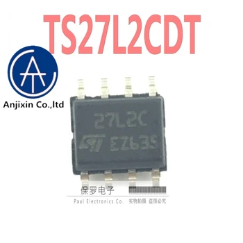 10pcs original y nuevo amplificador operacional TS27L2CDT TS27L2C 27L2C SOP-8 en stock